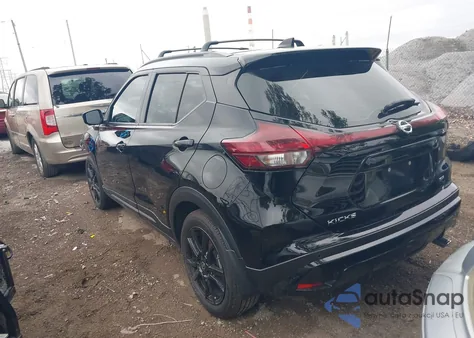 2021 Nissan Kicks Sr Xtronic Cvt from USA, damaged, VIN 3N1CP5DV8ML562736